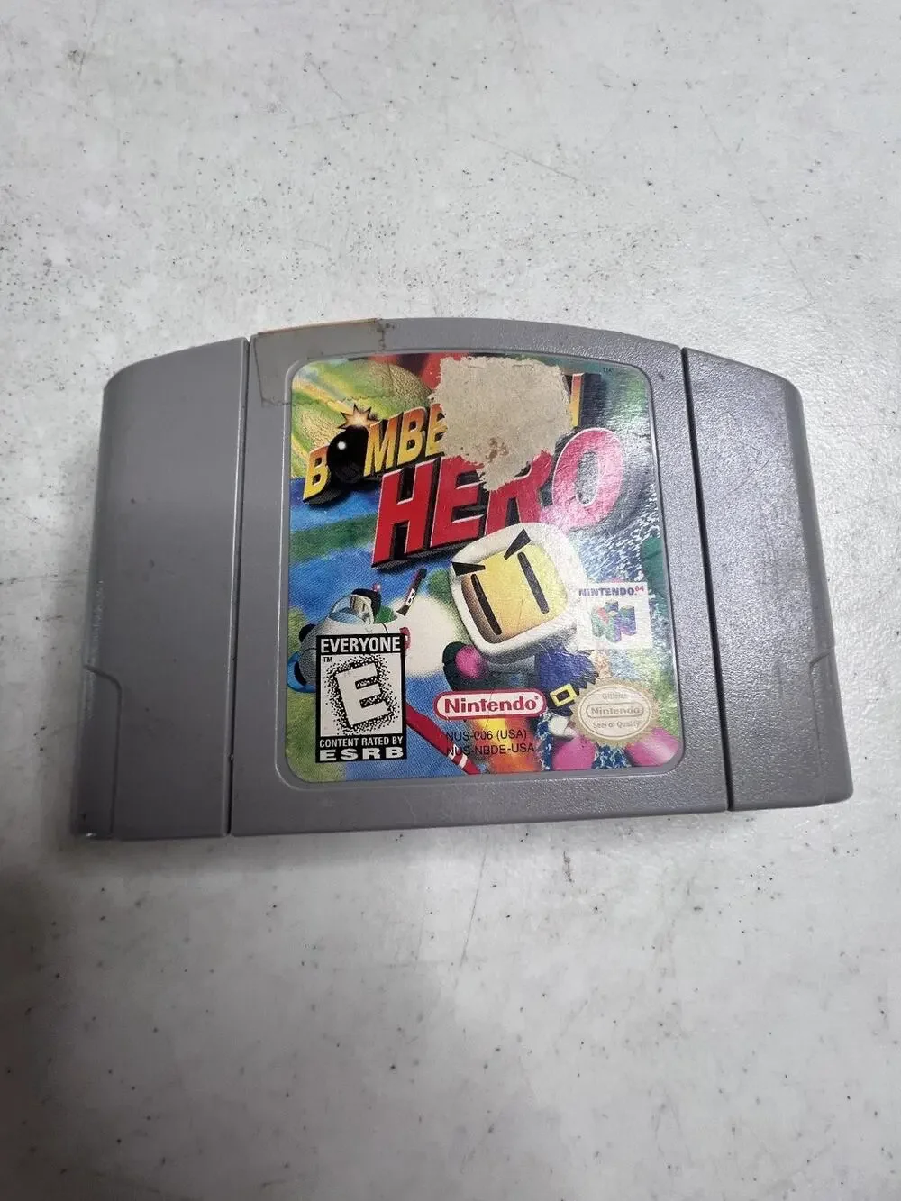 Bomberman Hero Nintendo 64 N64 Video Game Action Adventure Platformer